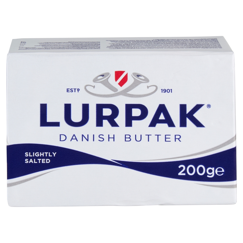 Lurpak Danish Butter Slightly Salted 200 g